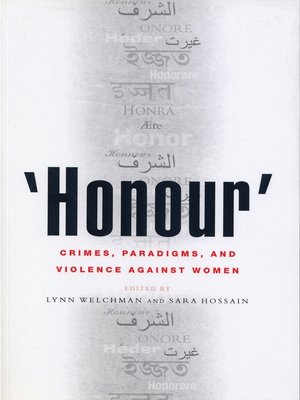 cover image of 'Honour'